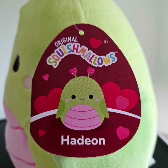 NWT 8" Hadeon the green grasshopper Squishmallow - Picture 2 of 2